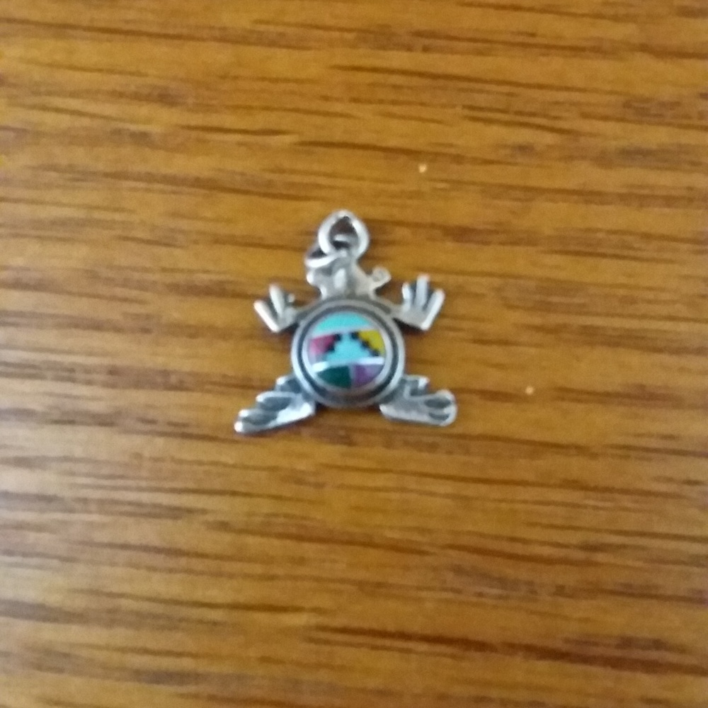 Zuni Sterling Silver Pendant